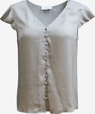 Le Temps Des Cerises Shirt 'JUANA' in Grey: front