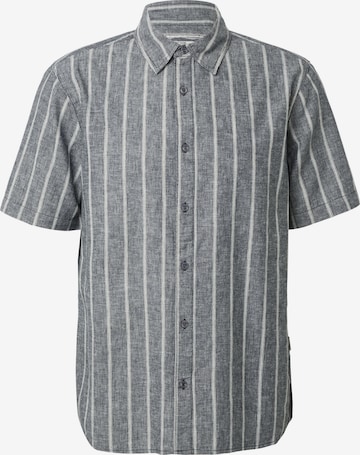 INDICODE JEANS Button Up Shirt 'Tryp' in Grey: front