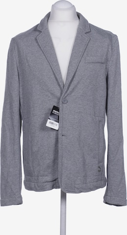 PUMA Suit Jacket in L-XL in Grey: front