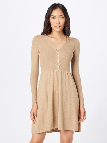 ABOUT YOU Dress 'Dotta' in Brown: front