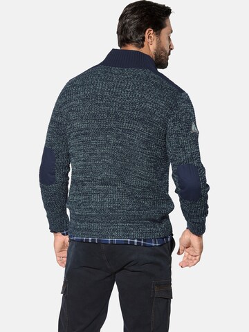 Jan Vanderstorm Trui 'Bjornberg' in Blauw