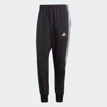 ADIDAS SPORTSWEAR Tapered Sporthose 'Essentials' in Schwarz: Vorderseite