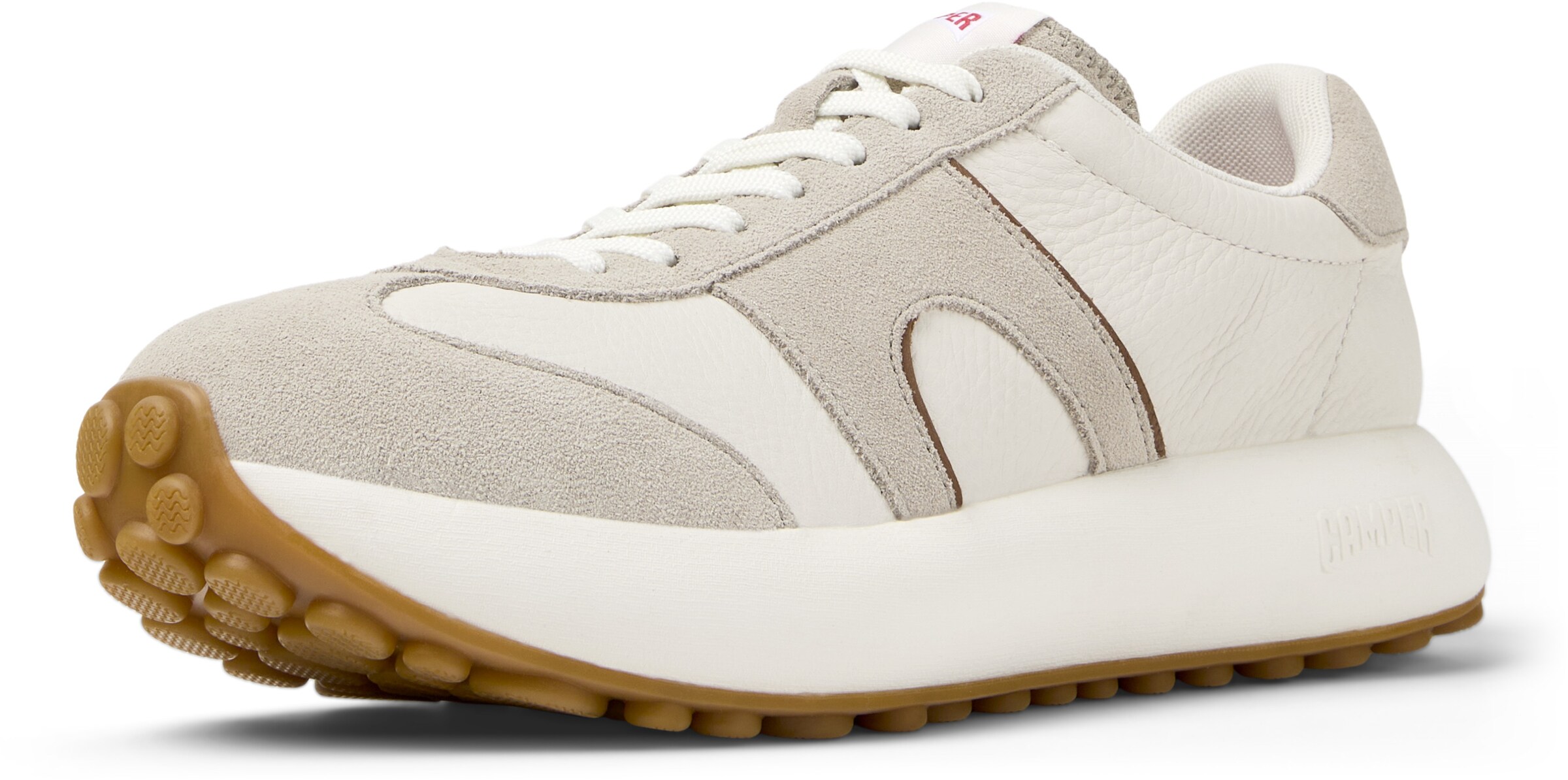 Sneaker bassa 'Pelotas Athens' di CAMPER in bianco: frontale