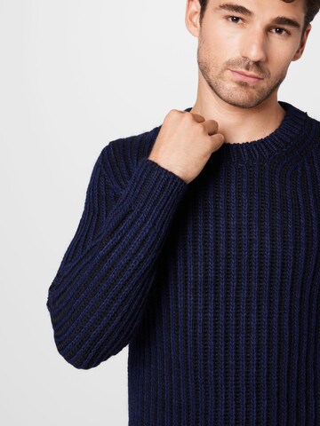 Dondup Pullover 'GIROCOLLO' in Blau