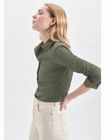 SEIDENSTICKER Blouse in Groen