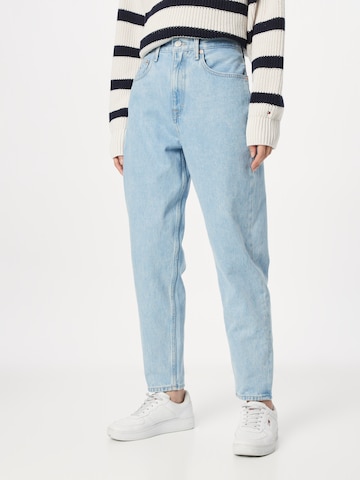 Tommy Jeans Slimfit Jeans in Blauw: voorkant
