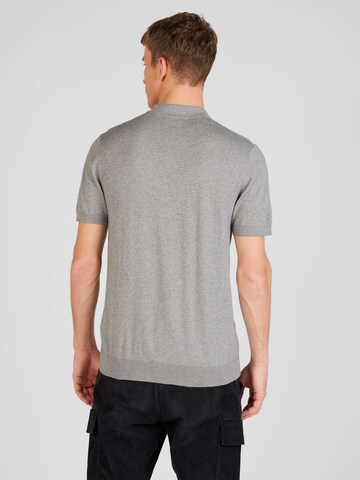 Maglietta 'BERG' di SELECTED HOMME in grigio