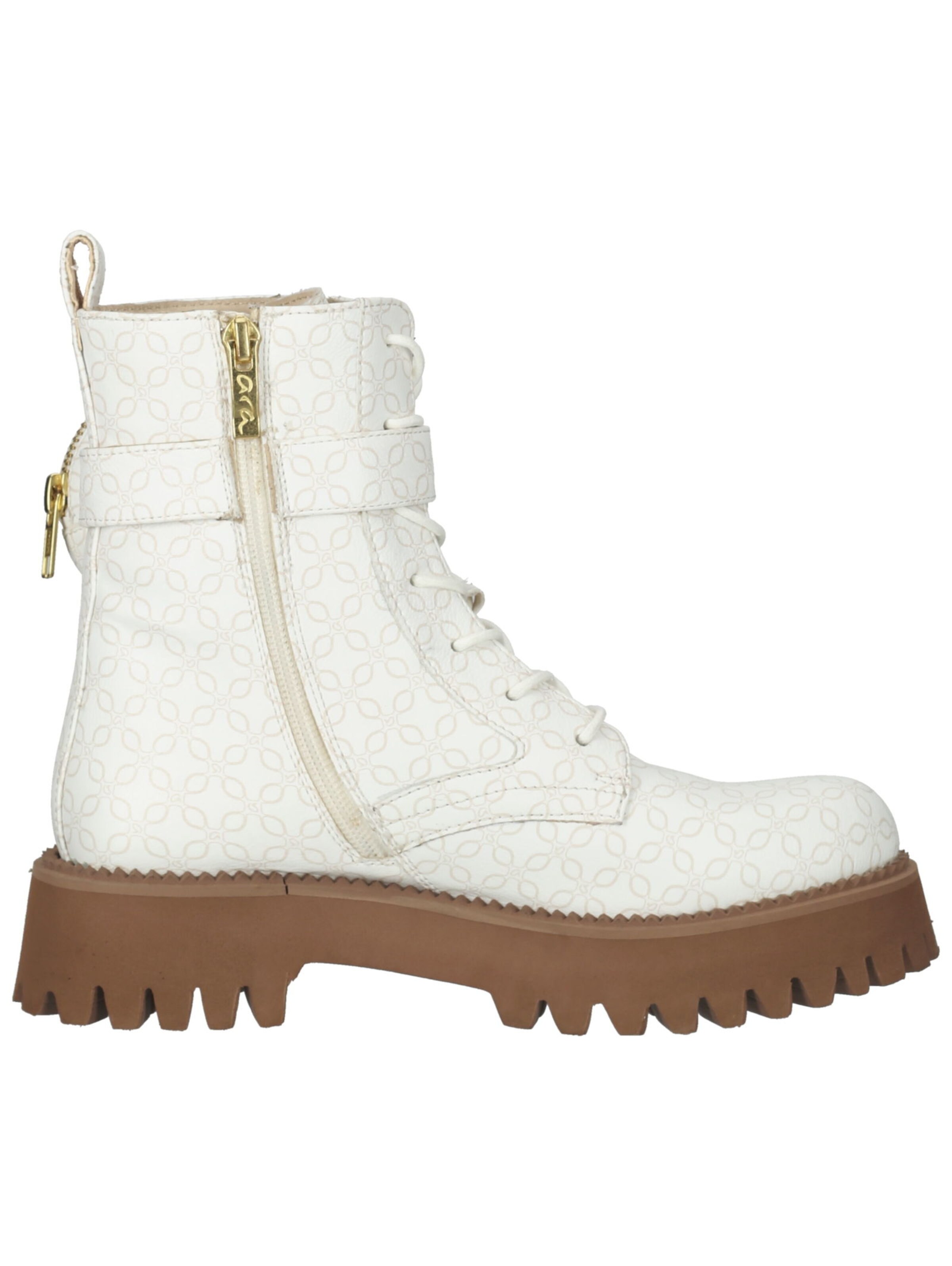 Bottines à lacets ARA en blanc