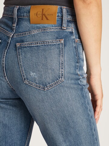 Calvin Klein Jeans Tapered Jeans i blå