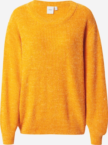 ICHI Пуловер 'NOVO' в оранжево: отпред