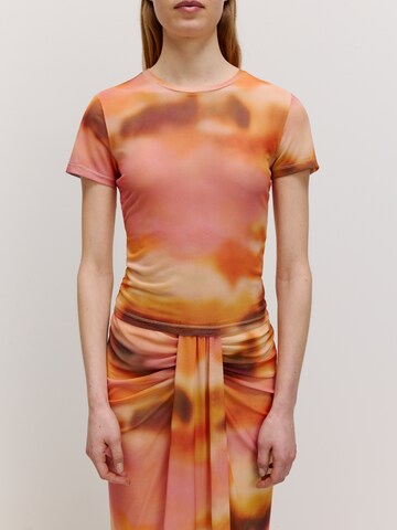 EDITED Shirt 'Hauke' in Oranje: voorkant