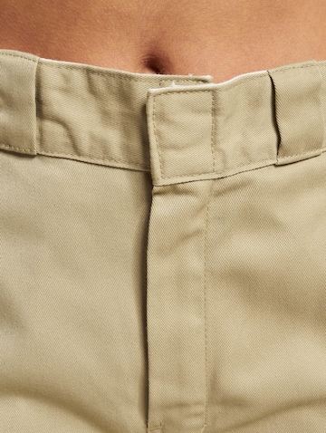 DICKIES Regular Bandplooibroek in Beige