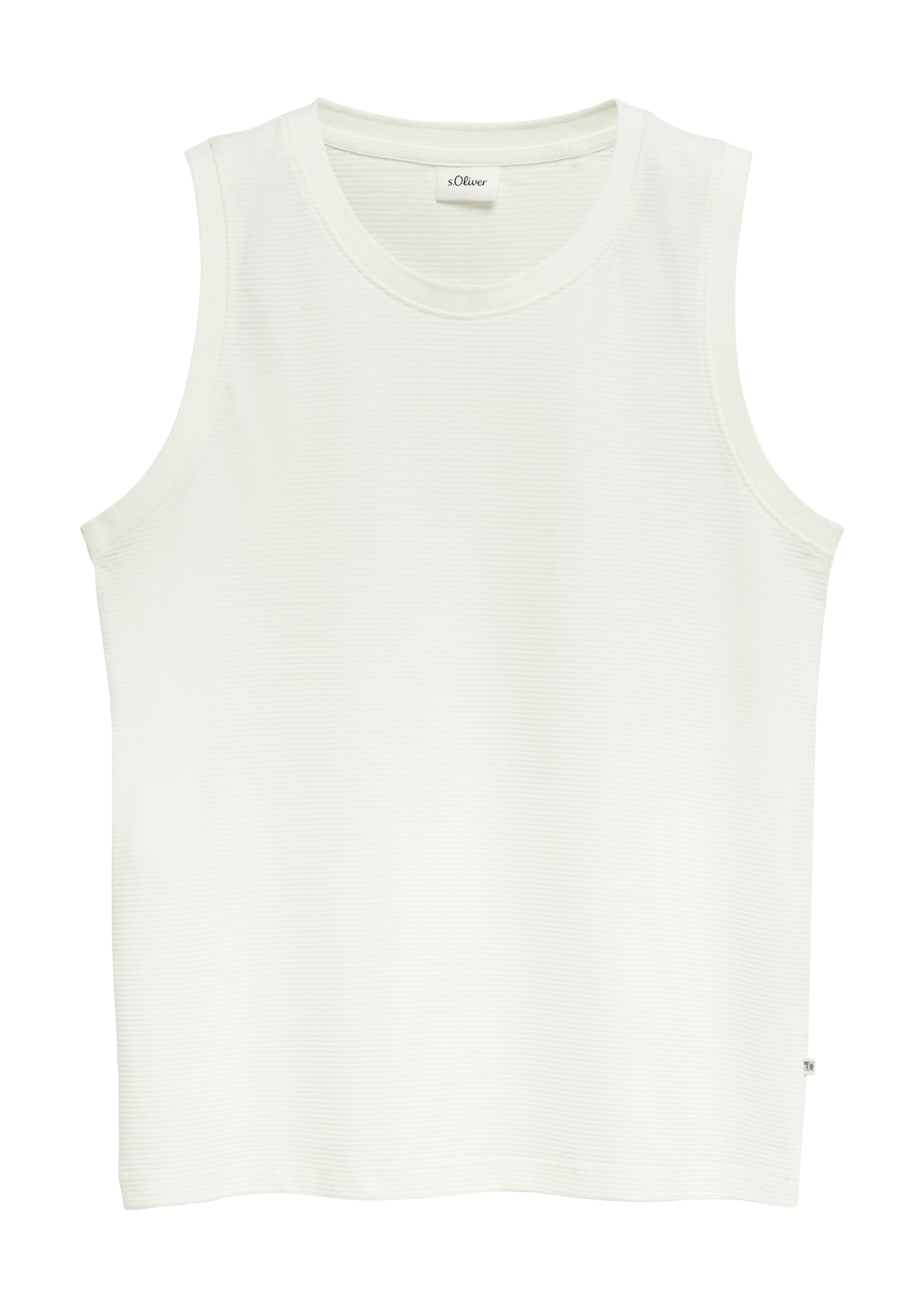 T-Shirt s.Oliver en blanc : devant
