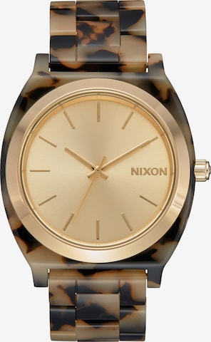 Nixon Analogové hodinky – béžová: přední strana