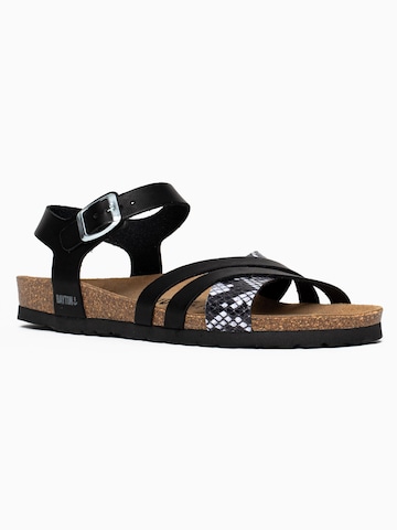 Bayton Sandal 'Denia' in Black