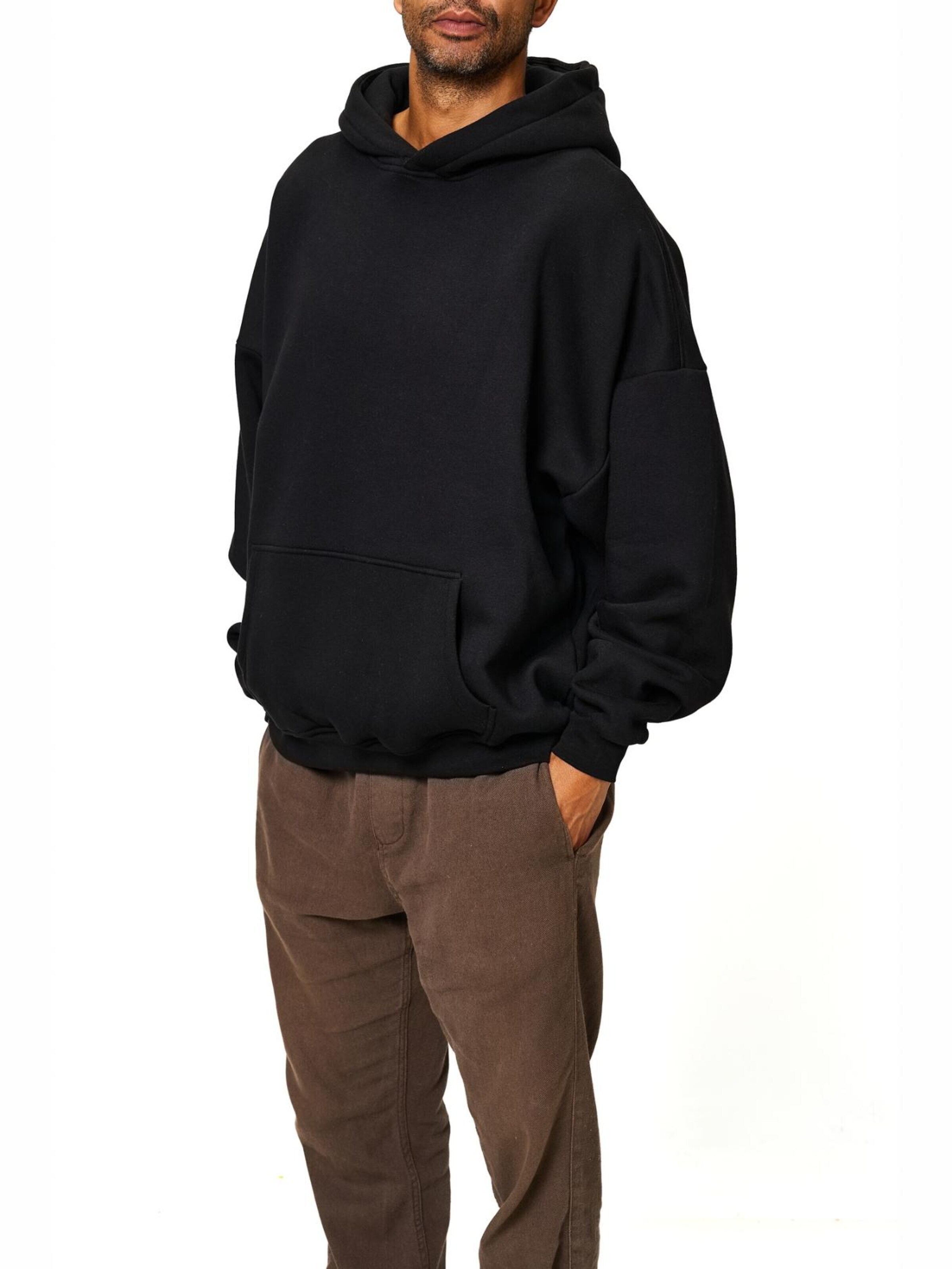 BlankOrder Sweatshirt in Black