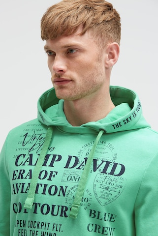 CAMP DAVID Sweatshirt in Green