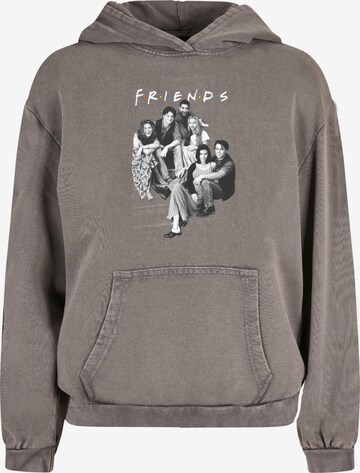ABSOLUTE CULT Sweatshirt 'Friends - Group Stairs' in Grey: front