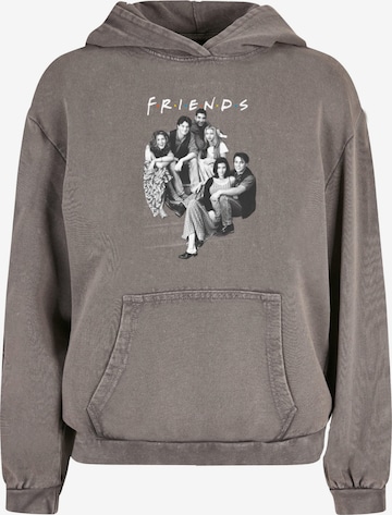 ABSOLUTE CULT Sweatshirt 'Friends - Group Stairs' in Grau: predná strana