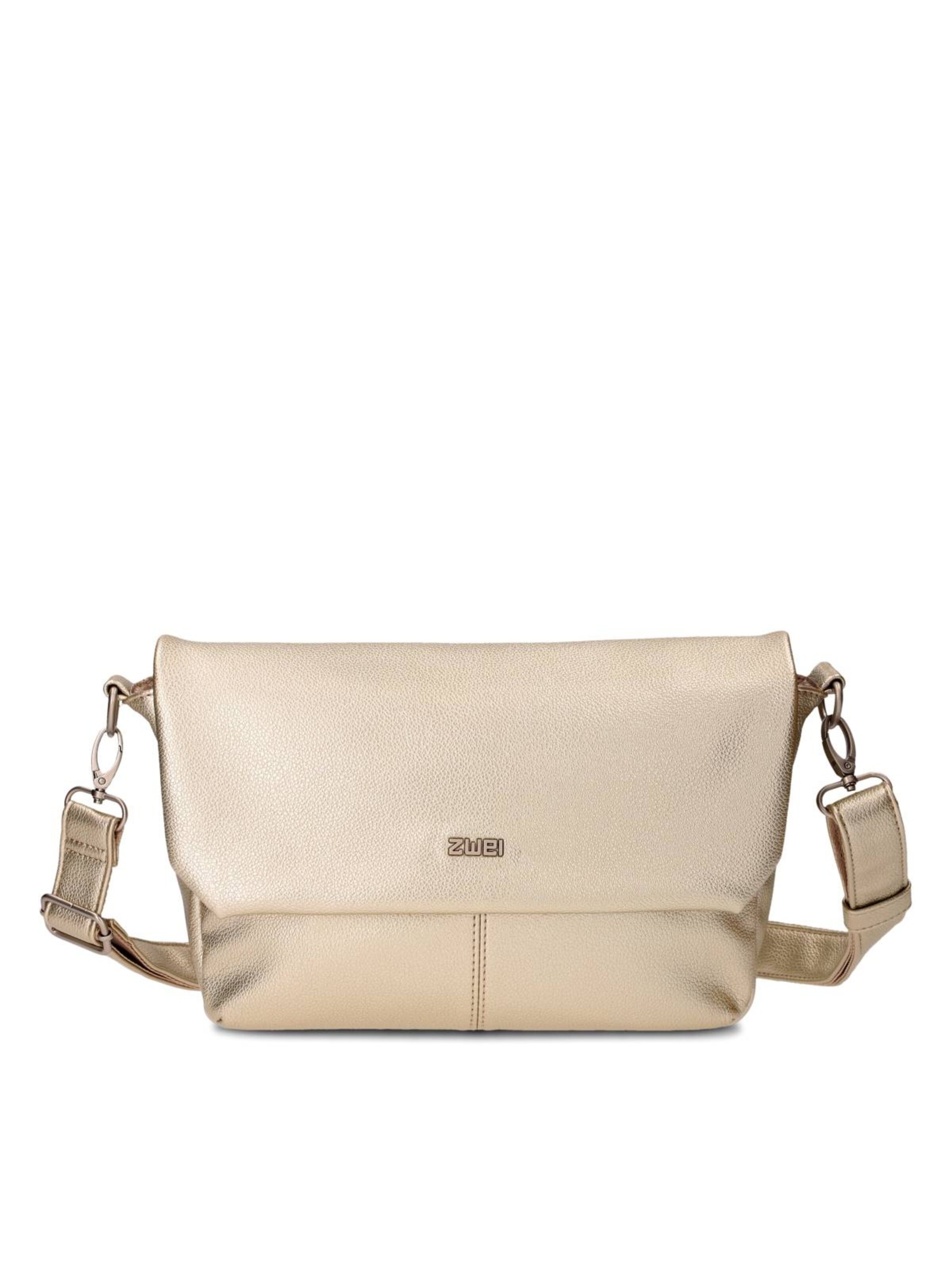 ZWEI - Bolso de mano 'MADEMOISELLE.M M60' en oro
