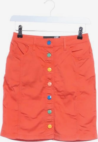 Love Moschino Skirt in XXS in Orange: front