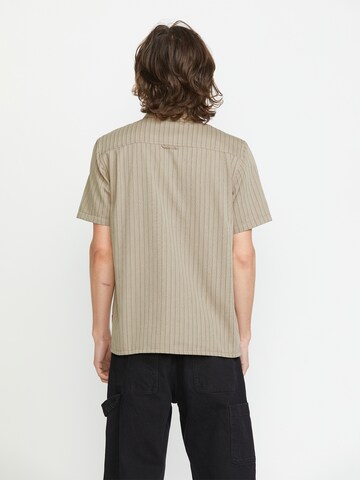 Volcom Regular fit Button Up Shirt 'Trade Stone' in Green
