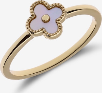 Lucardi Ring in Gold: front