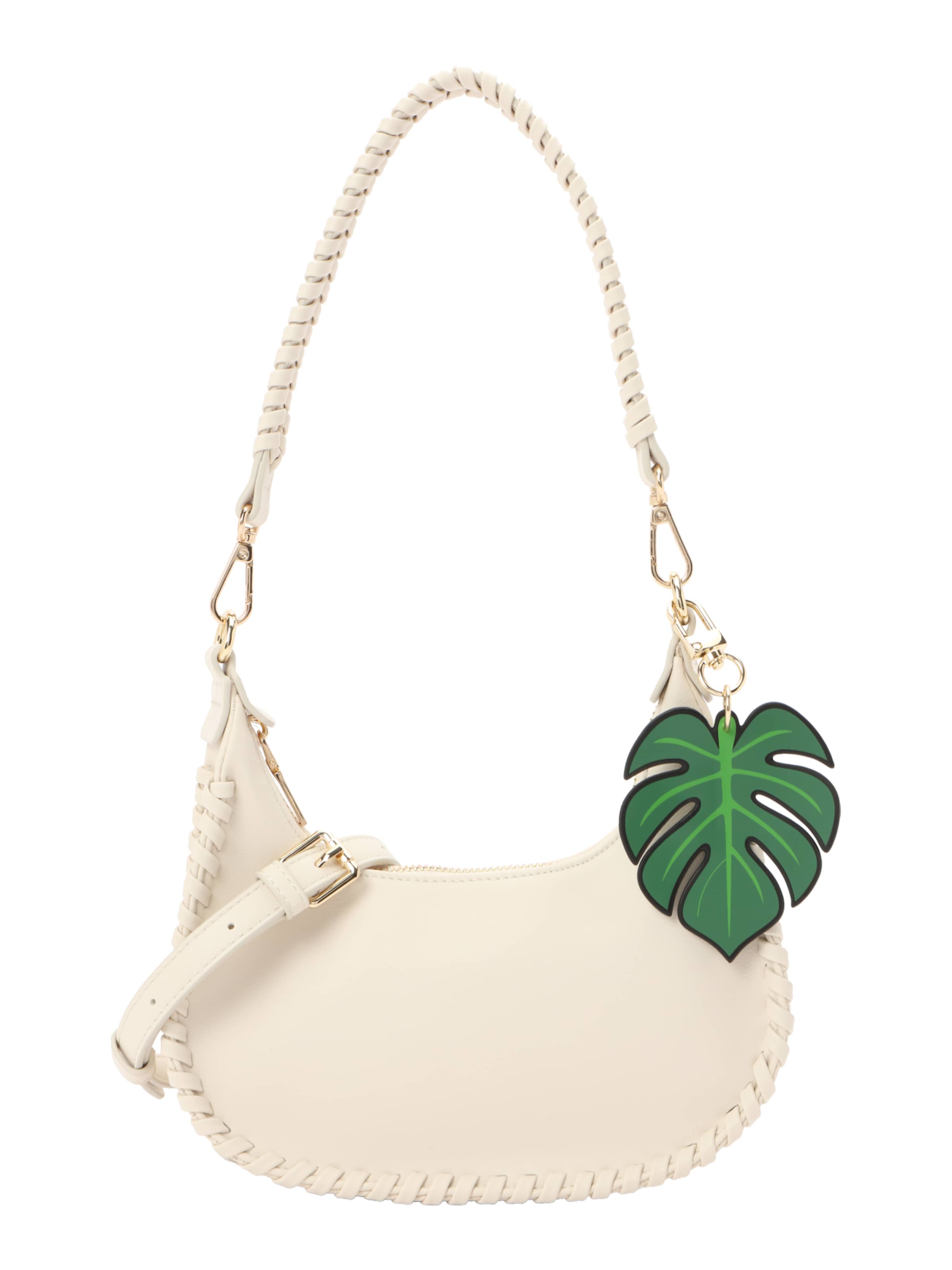 Seidenfelt - Mala de ombro 'Liljendal' em bege: frente