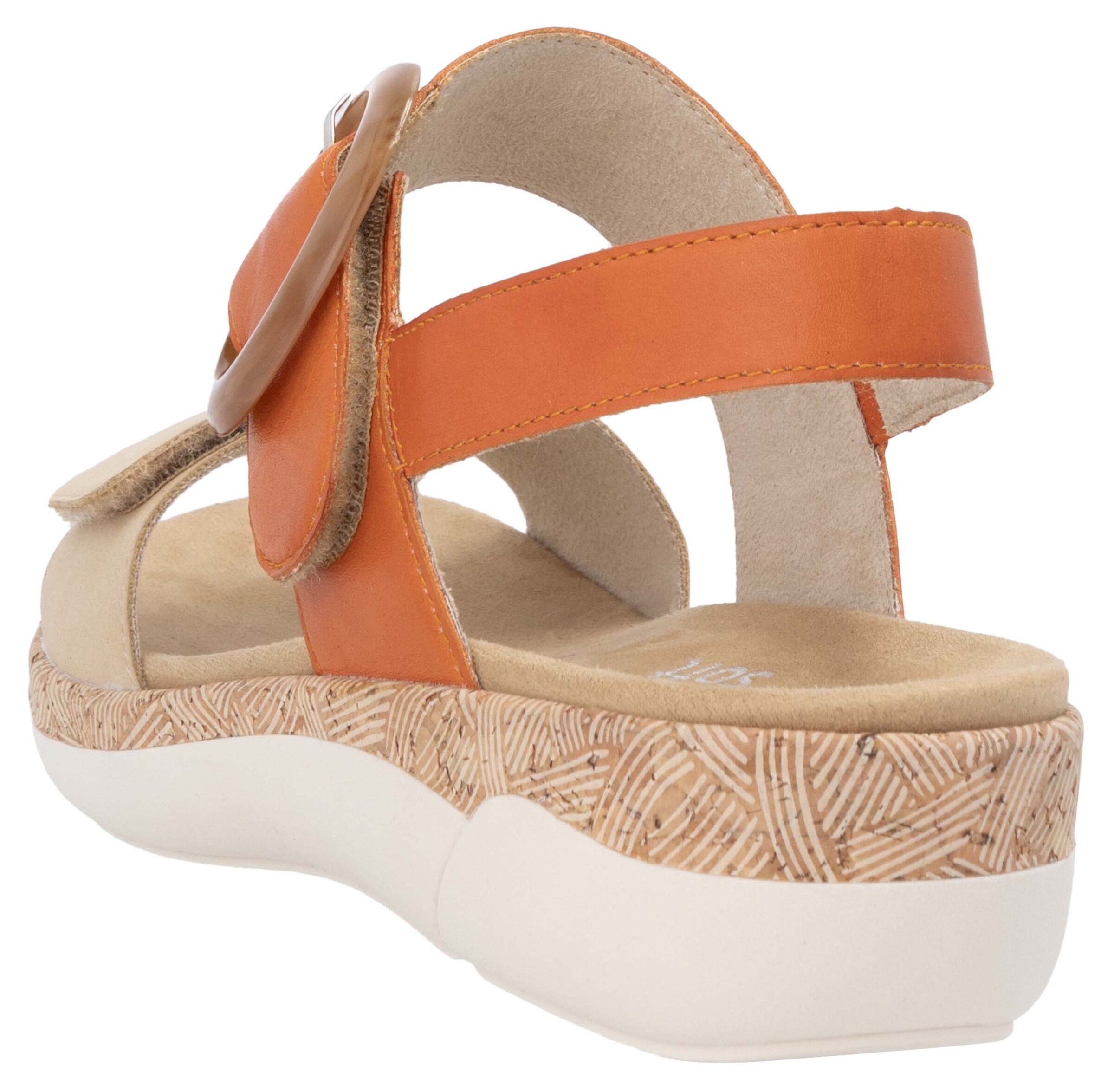 REMONTE Sandals in Orange