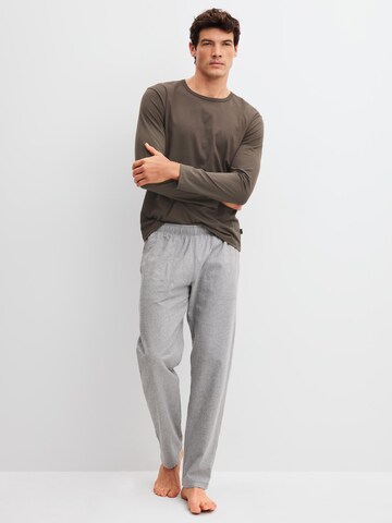 CALIDA Pyjamahose 'RMX Flannel Mood'‌‌‌‌‌‌‌ in Grau