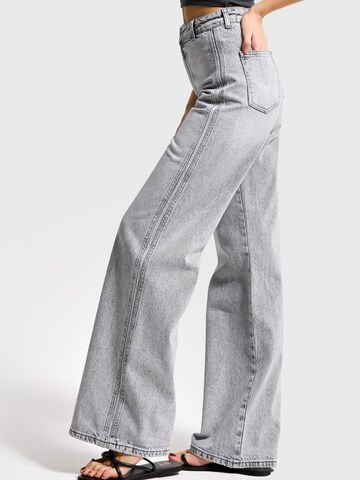 IT'S BASIC Loose fit Jeans 'Loose Mid Rise Jeans' in Grey