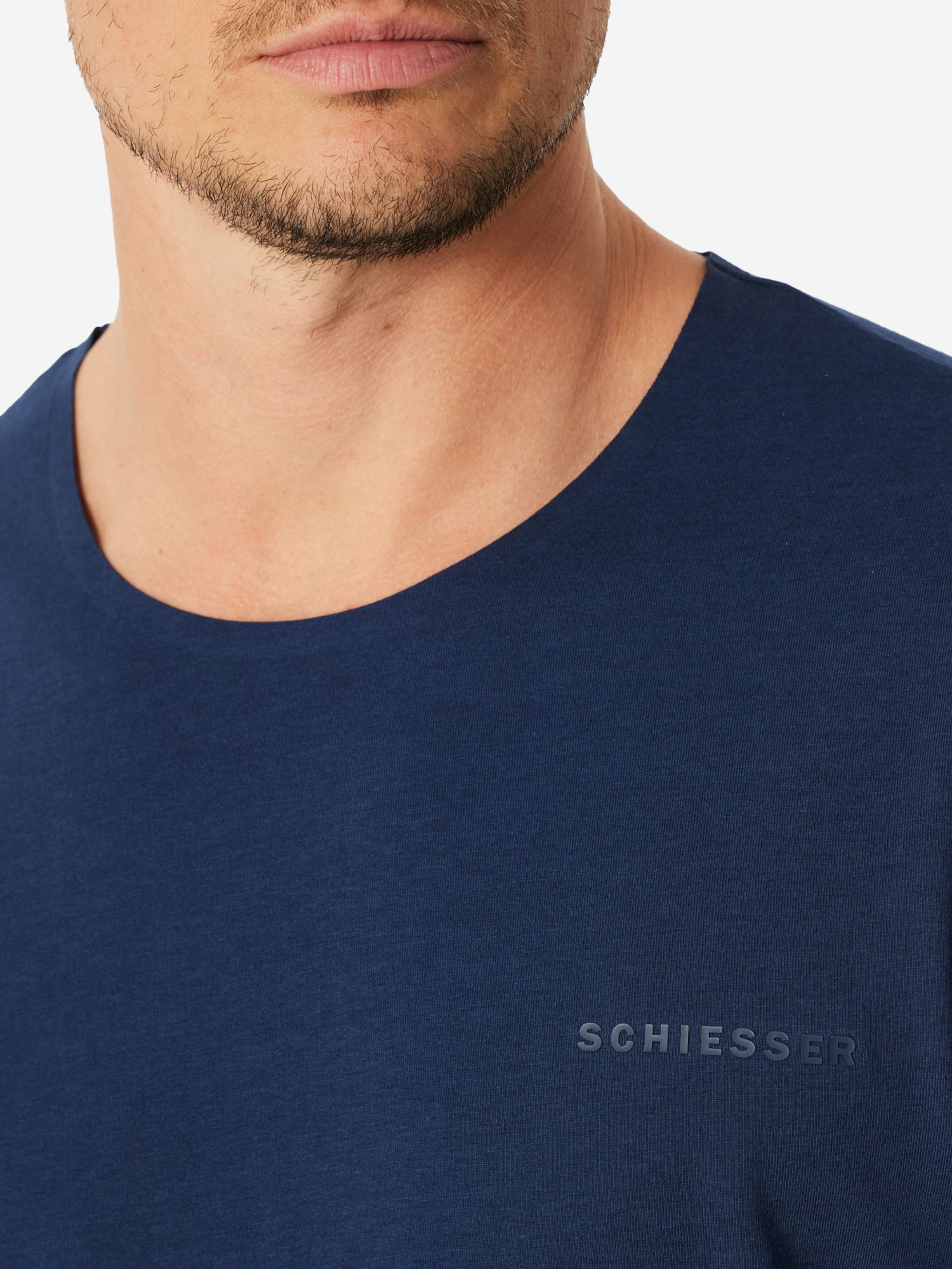 SCHIESSER Shorty ' Modern Bonded ' in Blau