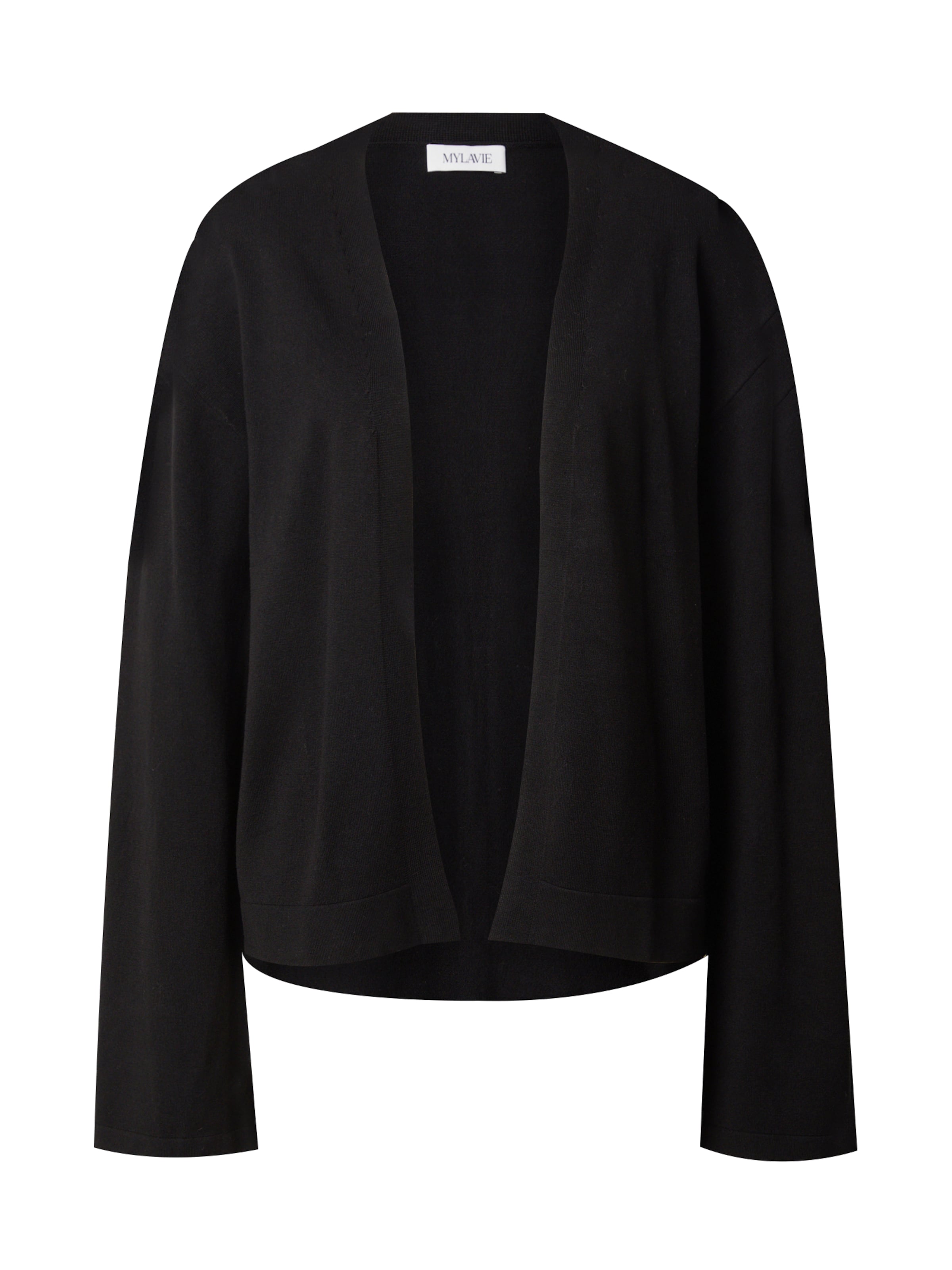 MYLAVIE by Sarah HarrisonKardigan - crna boja: prednji dio