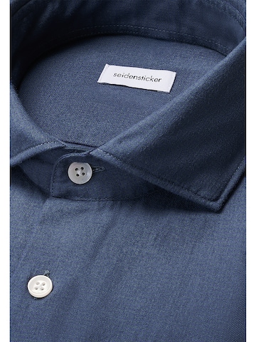 Coupe slim Chemise SEIDENSTICKER en bleu