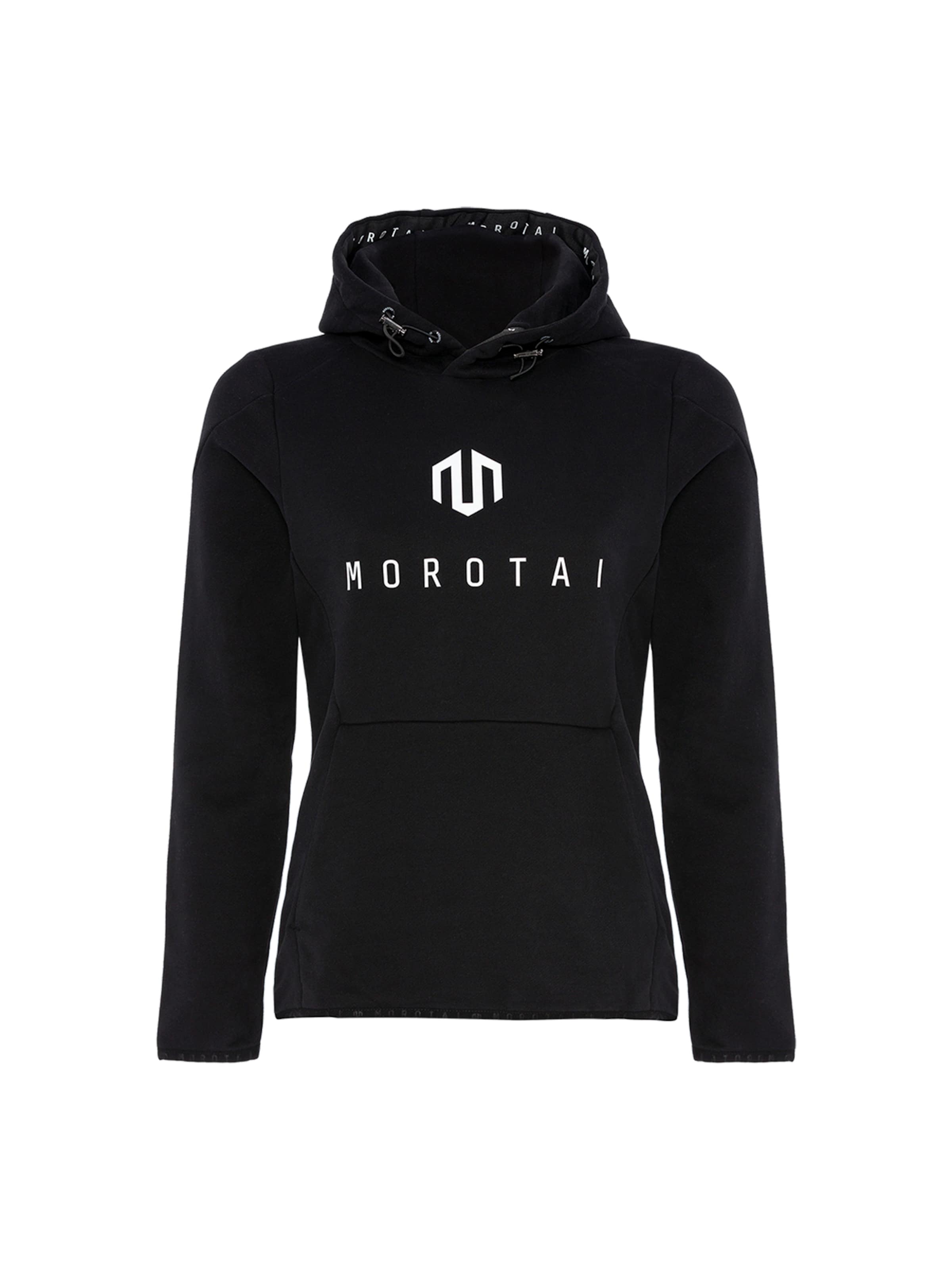 Sweat de sport MOROTAI en noir : devant