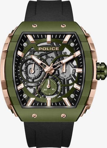 POLICE Analog watch 'Flash' in Black: front