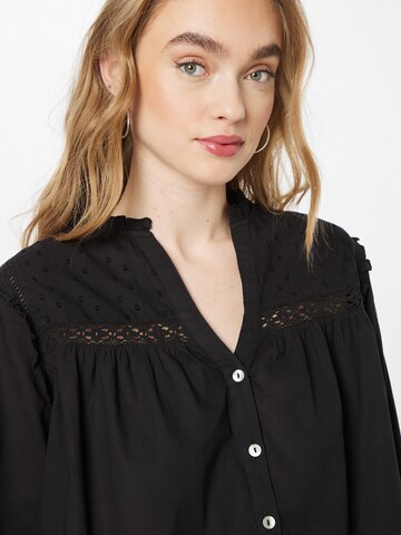 QS Blouse in Zwart