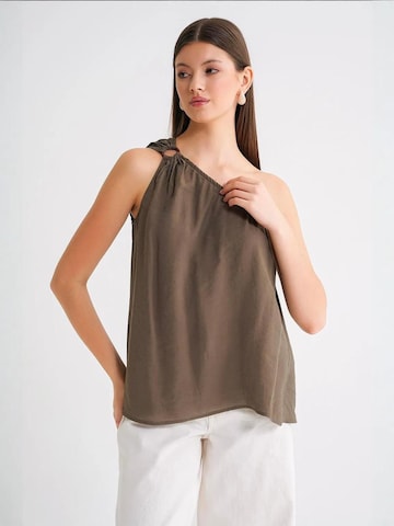 Camicia da donna di MixRay in verde