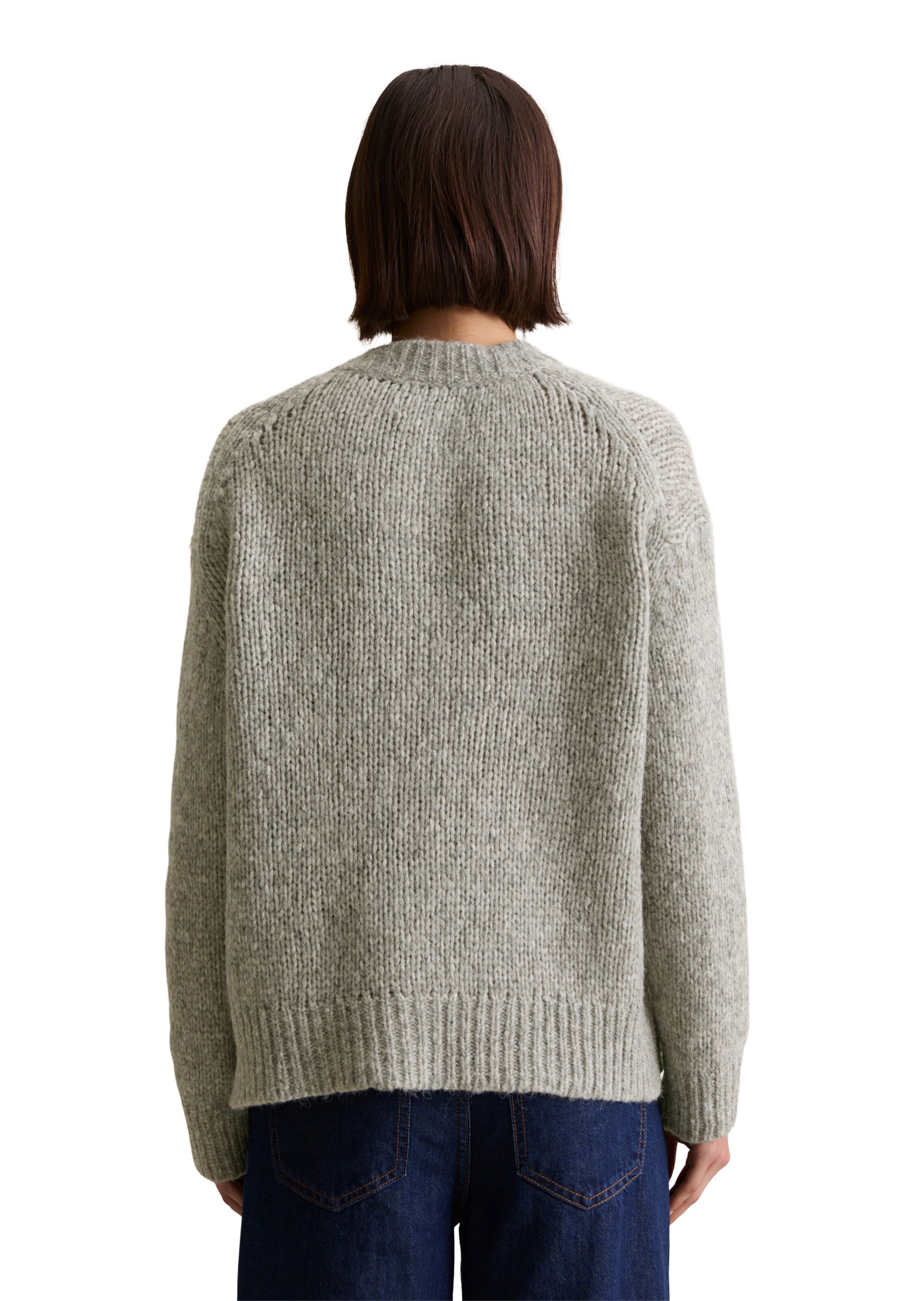 Marc O'Polo DENIM Вязаная кофта в Серый