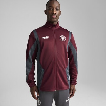 Veste de sport 'Manchester City ftblNRGY' PUMA en rouge