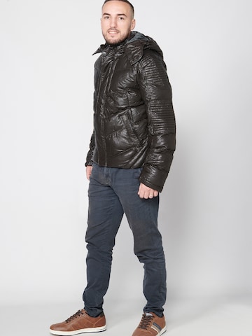 KOROSHI Winter jacket in Brown