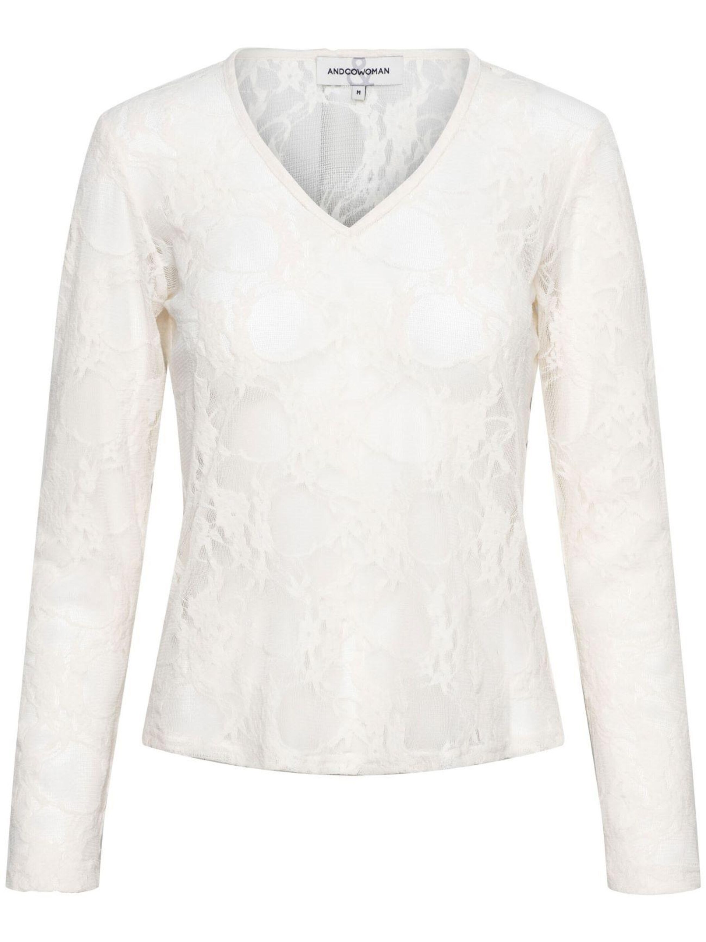 &co woman Shirt '&Co Woman Liane beige' in Beige: front