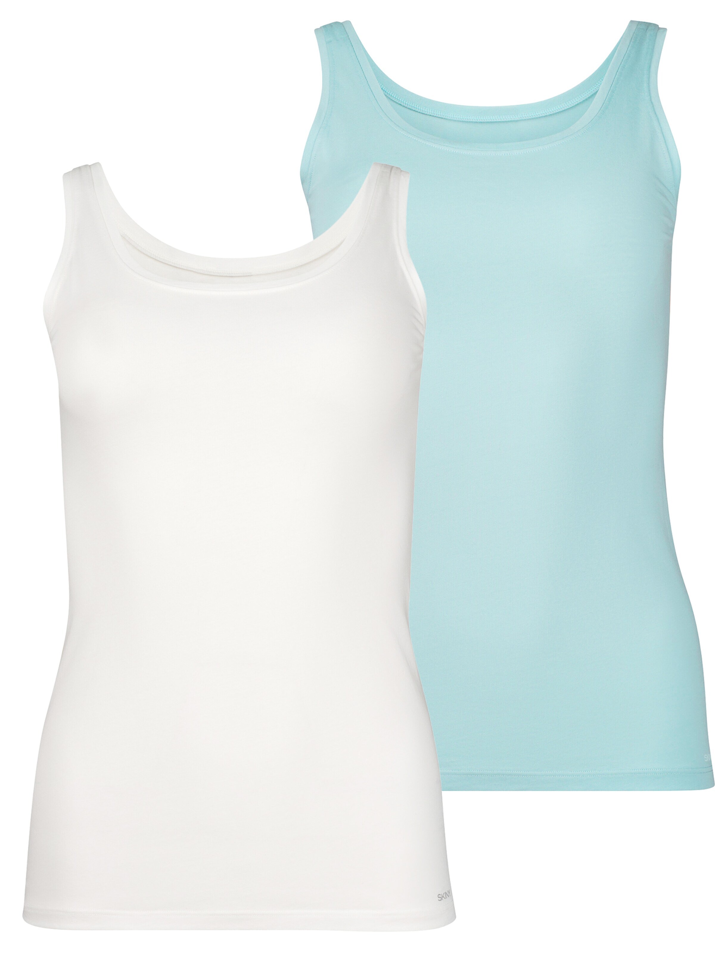 Skiny Top '2er P Tanktop' in Mixed colors: front