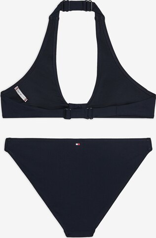 TOMMY HILFIGER Triangel Bikini in Blau