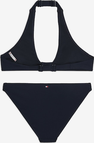 TOMMY HILFIGER Triangel Bikini in Blauw