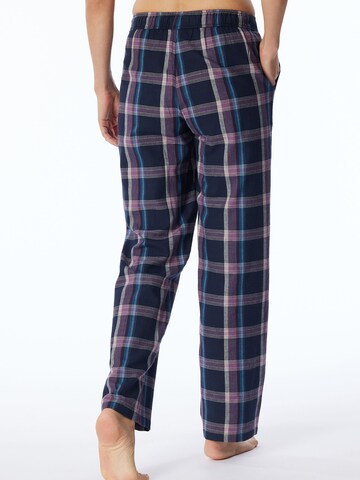 Pantalon de pyjama 'Mix & Relax' SCHIESSER en bleu