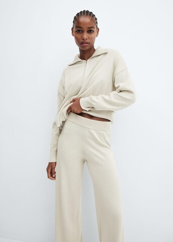 MANGO Pajama Pants 'Liladto' in Beige