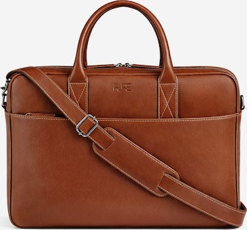 PURE Studios Laptop Bag 'NAOS' in Brown: front