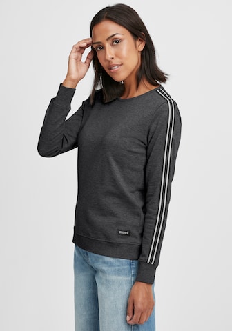 Oxmo Sweatshirt 'Gabita' in Grau: predná strana