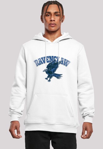 Felpa 'Harry Potter Ravenclaw Sport Emblem' di F4NT4STIC in bianco: frontale